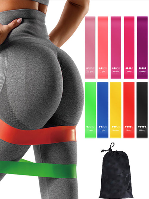 Elastic Fitness Resistance Band for Yoga and Training